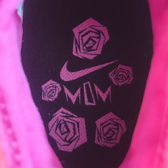 Nike Lunar Vapor Trout Pink Mother\'s Day Mom Roses BSBL Baseball Cleats Mens 14